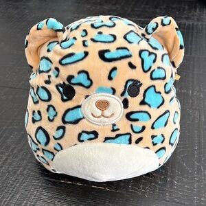 Emanga the Teal Leopard Squishmallow